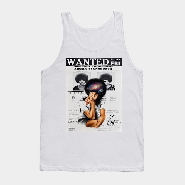 Wanted Angela Davis Tank Top by ATruMovement